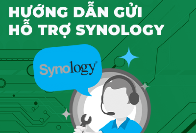 Khóa học Hướng dẫn gửi hỗ trợ Synology