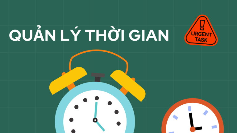 QUẢN LÝ THỜI GIAN HIỆU QUẢ