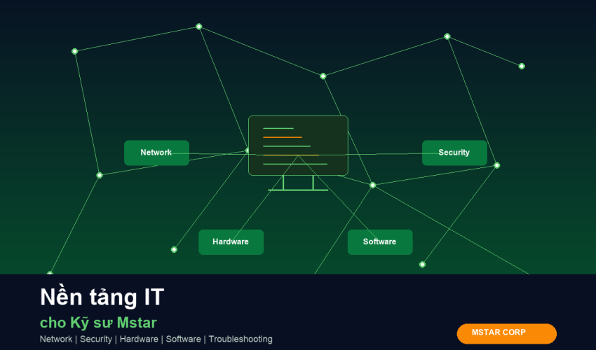 Khóa học Nền tảng IT cho Kỹ sư tại Mstar Corp